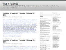 Tablet Screenshot of 7habitus.stblogs.org